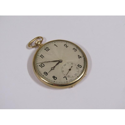 1533 - Gold cased pocket watch