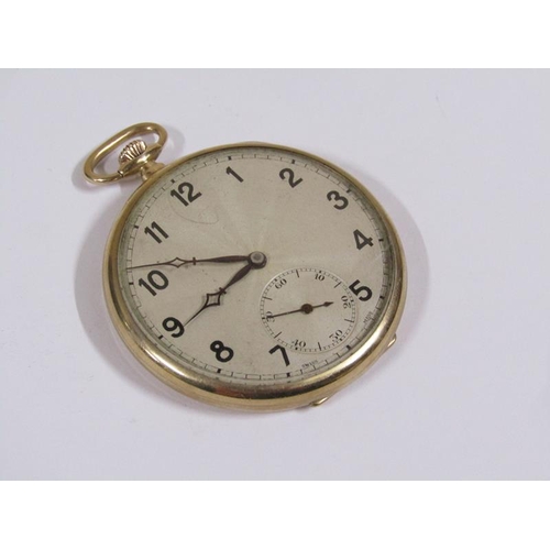 1533 - Gold cased pocket watch