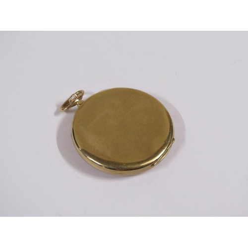 1533 - Gold cased pocket watch