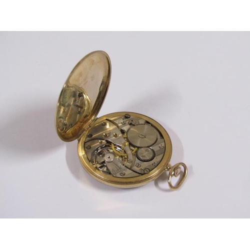 1533 - Gold cased pocket watch