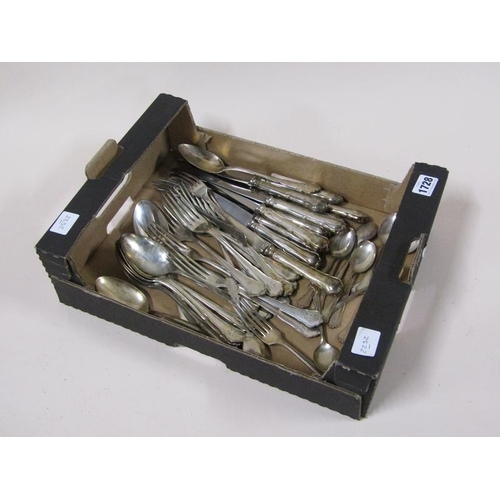 1728 - Box of .800 standard cutlery