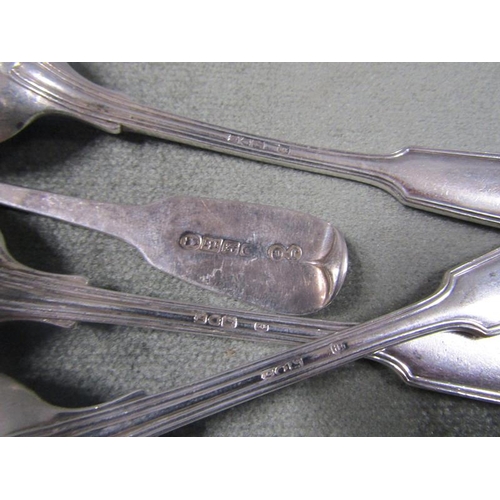 1794 - Set of eight Georgian silver teaspoons, 7ozt