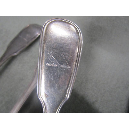 1800 - Set of six Victorian silver table spoons, 16.3ozt