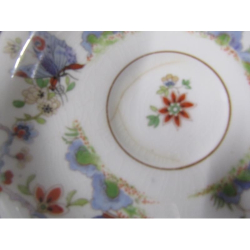 1946 - Royal Worcester teawares - cups 7cm h - some a/f