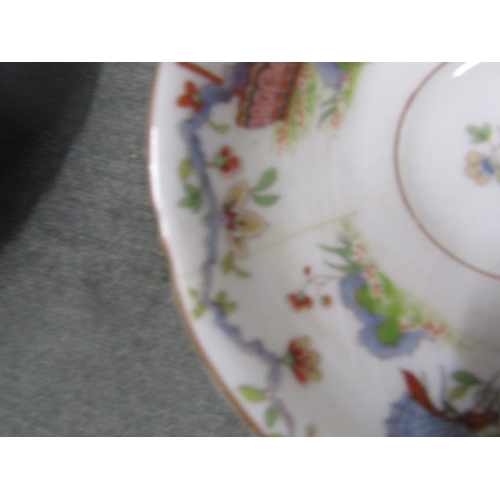 1946 - Royal Worcester teawares - cups 7cm h - some a/f