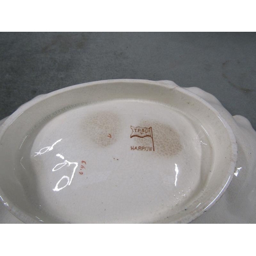 2010 - TP & Co foliate shaped dish, 30cm w