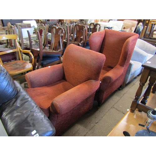 684 - TWO ARMCHAIRS