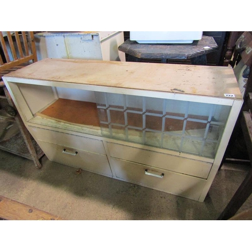 722 - VINTAGE KITCHEN CABINET