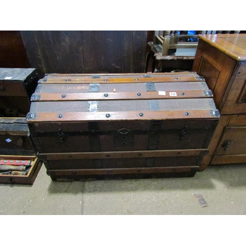 732 - 19c DOME TOP TRUNK