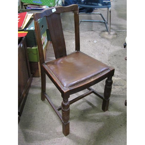 780 - THREE MISC DINING CHAIRS