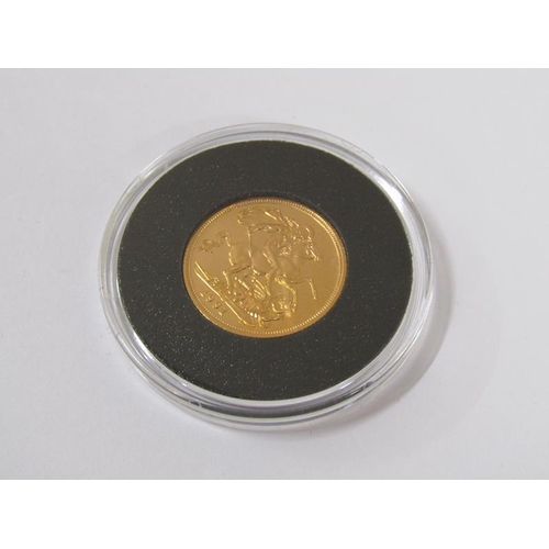 1671 - Queen Elizabeth II gold sovereign portrait collection, comprising four 22ct gold sovereigns - 31.9g ... 