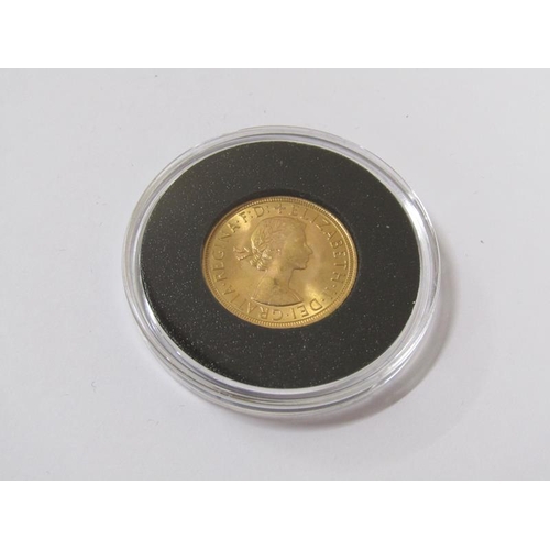 1671 - Queen Elizabeth II gold sovereign portrait collection, comprising four 22ct gold sovereigns - 31.9g ... 