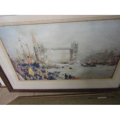 159 - COLLECTION OF ARTWORK TO INC. FRAMED WATERCOLOURS, LATE VICTORIAN EARLY 20c