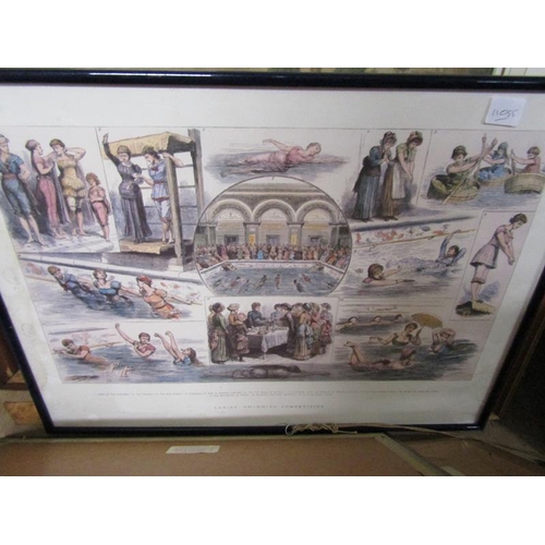 159 - COLLECTION OF ARTWORK TO INC. FRAMED WATERCOLOURS, LATE VICTORIAN EARLY 20c