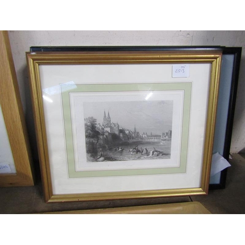 46 - ANTIQUE ENGRAVINGS, FRAMED