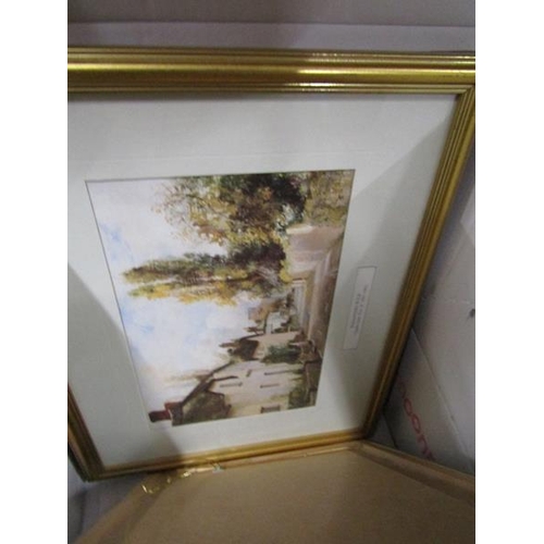 345 - QTY OF FRAMED PRINTS