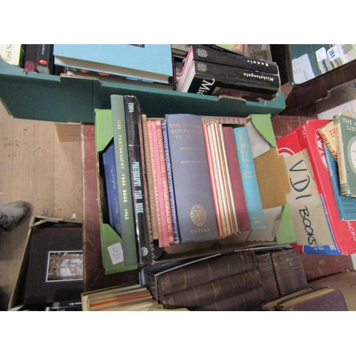 353 - LARGE QTY OF BOOKS - ANTIQUE ETC