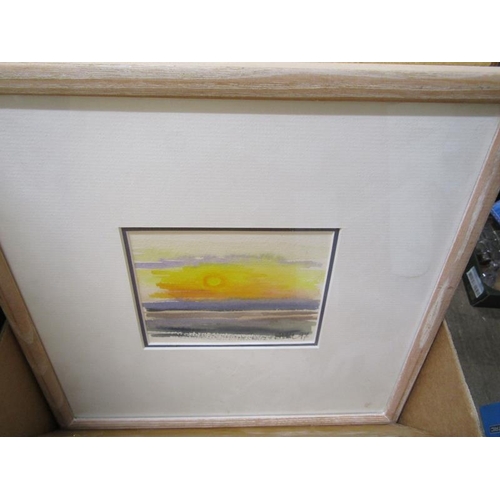 408 - QTY OF FRAMED AND SIGNED ETCHINGS AND ARTWORK