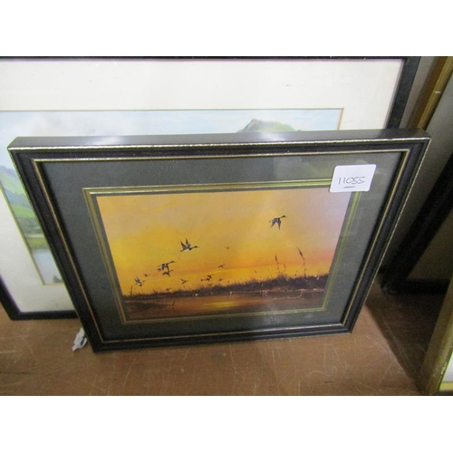 420 - QTY OF FRAMED PICTURES AND PRINTS