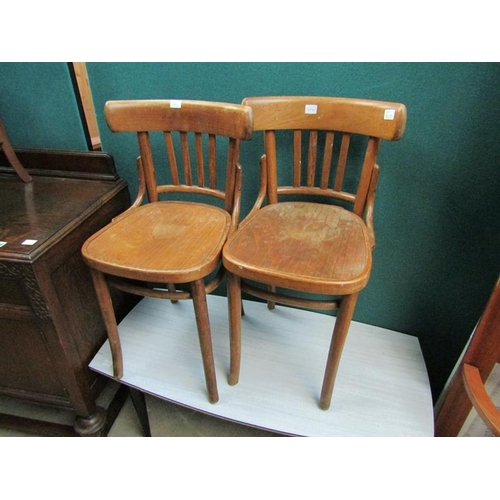 963A - PAIR OF VINTAGE BENTWOOD CHAIRS