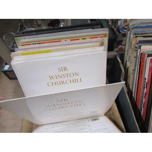 261 - TWO BOXES OF MIXED RECORDS