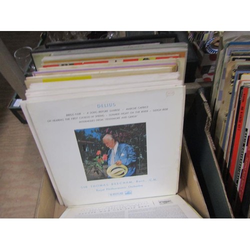 261 - TWO BOXES OF MIXED RECORDS