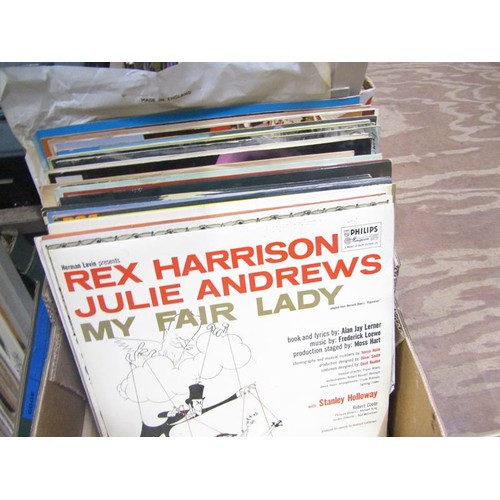 261 - TWO BOXES OF MIXED RECORDS