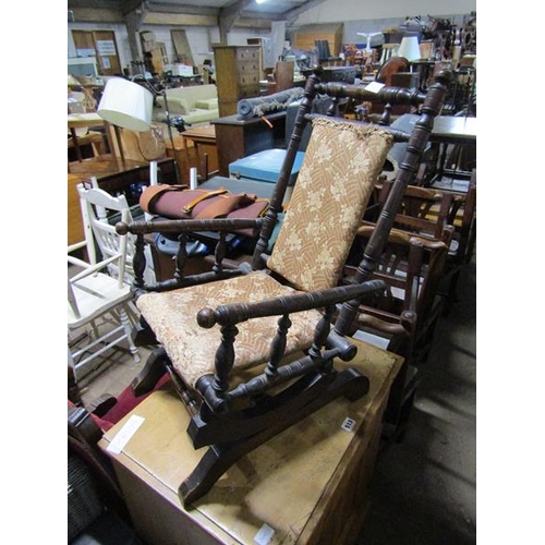 514 - VICTORIAN CHILDS ROCKING CHAIR