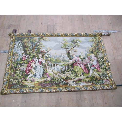 350 - MACHINE TAPESTRY WALL HANGING