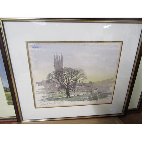 358 - QTY OF FRAMED PICTURES AND PRINTS TO INC. WATERCOLOURS