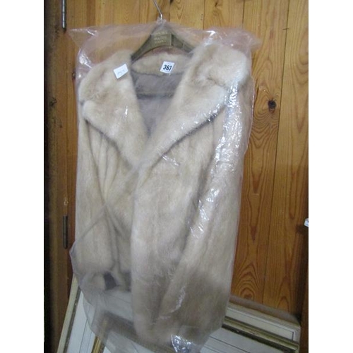 363 - LADIES FUR COAT