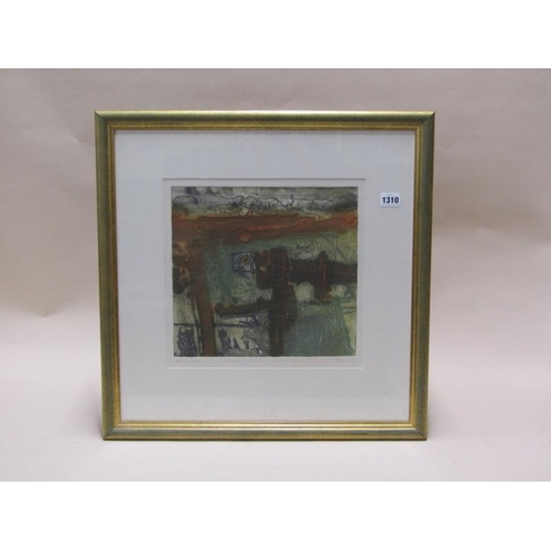 1310 - P WRAY 1996 - WHERE DO YOU COME FROM, WHERE DO YOU LIVE, AN ARTISTS PROOF COLOURED PRINT, F/G, 28CM ... 