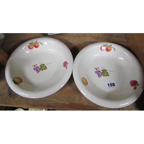 108 - TWO KONOMI BOWLS