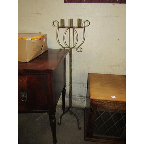 505 - WROUGHT IRON CANDLESTAND