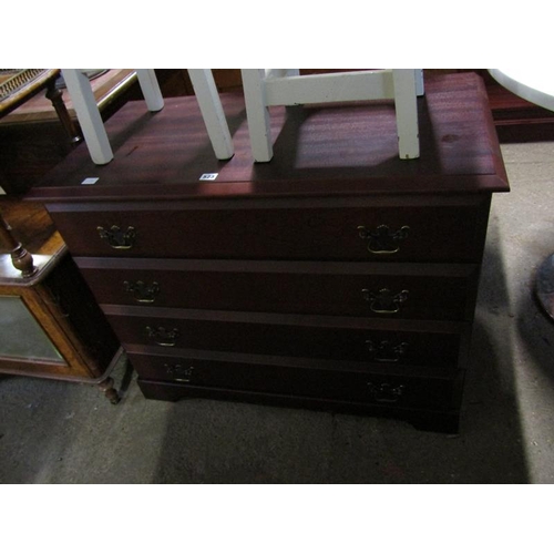 523 - FOUR DRAWER CHEST