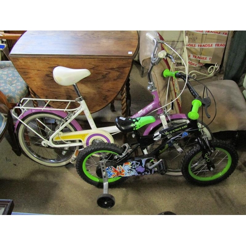 543 - TWO CHILDRENS BIKES