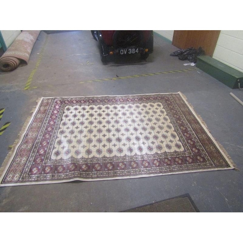 1778 - IVORY KASHMIR BOKARA DESIGN RUG 230CM X 160CM