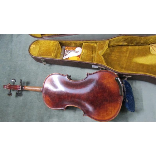 1318 - ANDREAS GUARNERIUS FECIT CREMONA VIOLIN IN CASE