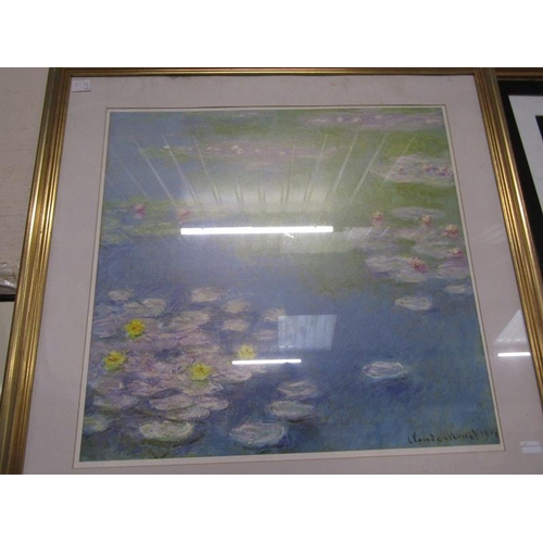 116 - MONET POSTER; PRINT