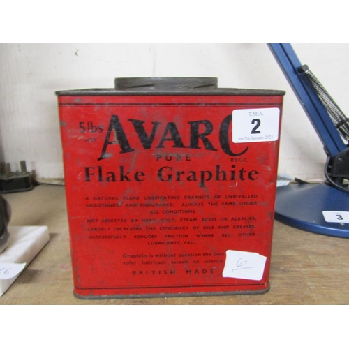 2 - VINTAGE TIN - AVARC