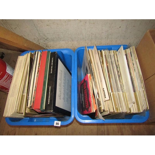 86 - LARGE QTY OF RECORDS