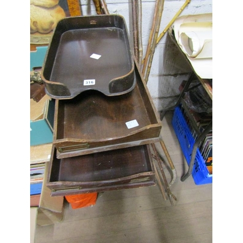 316 - FILING TRAYS