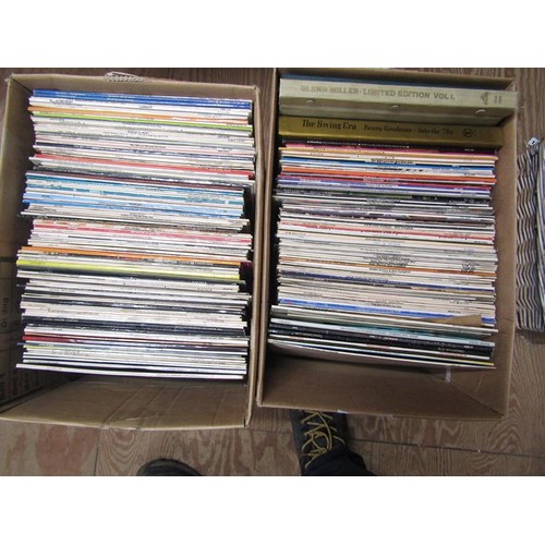 246 - TWO BOXES OF RECORDS