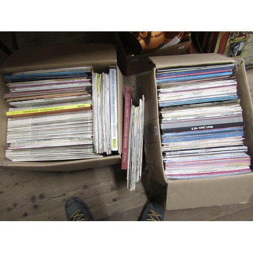 233 - TWO BOXES OF RECORDS