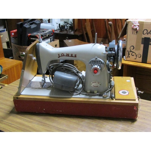 565 - TWO VINTAGE SEWING MACHINES