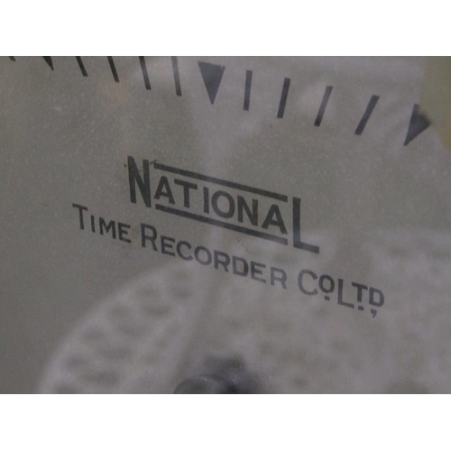 648 - NATIONAL TIME RECORDING CLOCKING IN MACHINE