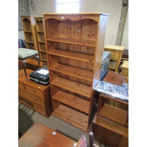 791 - OAK BOOKCASE