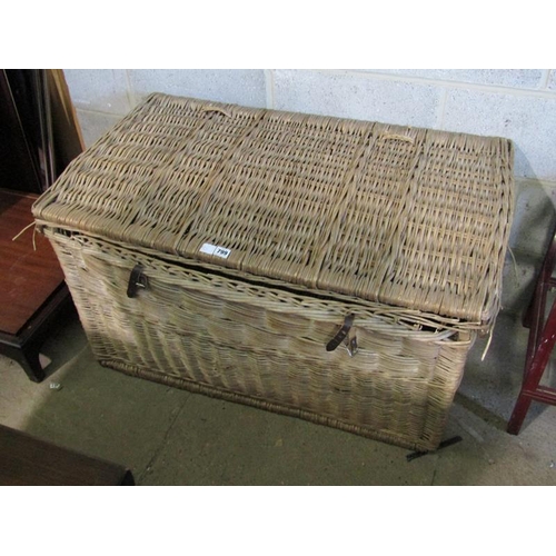 799 - LARGE WICKER BASKET