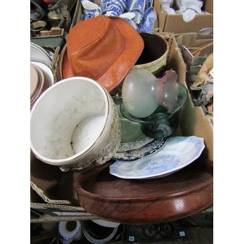 286 - GLASSWARE, DOULTON STONEWARE ETC.