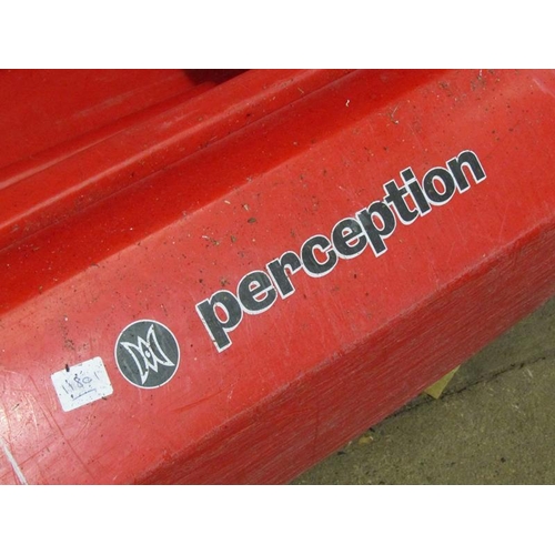 713 - PERCEPTION RED DOUBLE KAYAK